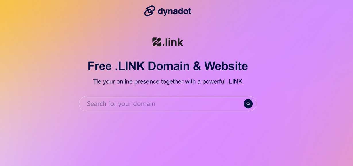 图片[1]-dynadot 免费一年 .link域名 - 星际博客-星际博客